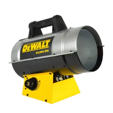 DeWalt DXH65FAV, standalone tool: 65,000 BTU Forced Air Propane Outdoor Torpedo Space Heater