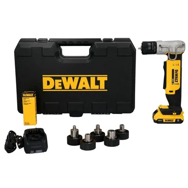 DeWalt DCE450D1, kit: 20V MAX Lithium-Ion Copper Swage Tool with 2 Ah Battery, Charger and Kitbox