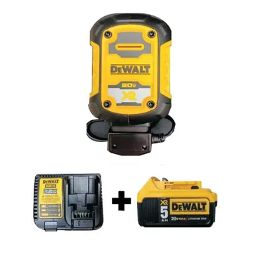 DeWalt DXAEOBDK, kit: 12V Auto Battery Maintainer Includes 20V x R 5AH Battery, DCB115 Charger