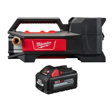 Milwaukee 2771-20-48-11-1865, bundle: M18 18-Volt 1/4 HP Lithium-Ion Cordless Transfer Pump with M18 High Output XC6. 0 Battery