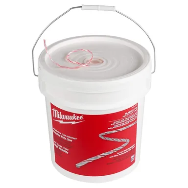 Milwaukee 48-22-4139, accessory: Poly Pull Line with Red Tracer 6500 ft. (photograph from the Home Depot listing)
