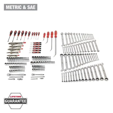 Milwaukee 48-22-9489, unpowered: Mechanics Tool Set (191-Piece)