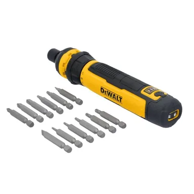 DeWalt DWHT66719, accessory: 4V Lithium-Ion Cordless 1/4 in. Screwdriver with USB Charger and 2 in. Driving Bits (photograph from the Home Depot listing)