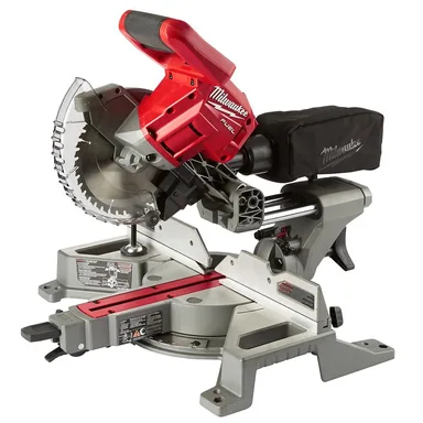 Milwaukee 2733-20, bare tool: M18 FUEL 18V Lithium-Ion Brushless Cordless 7-1/4 in. Dual Bevel Sliding Compound Miter Saw (Tool-Only)