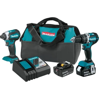 Makita XT269M, bundle: Makita XT269M 18V Brushless 4.0Ah Combo Kit
