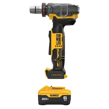 DeWalt DCE410BWDCB206, bundle: 20-Volt MAX Lithium-Ion 1-1/2 in. PEX Expander with 20-Volt MAX 6.0 Ah Battery