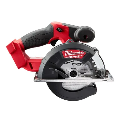 Milwaukee 2782-20, bare tool: M18 FUEL 18V Lithium-Ion Brushless Cordless Metal Cutting 5-3/8 in. Circular Saw (Tool-Only) w/ Metal Saw Blade