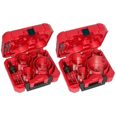 Milwaukee 49-56-9290-49-56-9285, bundle: BIG HAWG Carbide Hole Saw Kit (18-Piece)