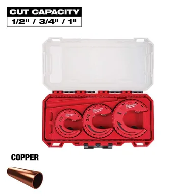 Milwaukee 48-22-4267, unpowered: Close Quarters Tubing Cutter Set (3-Piece)