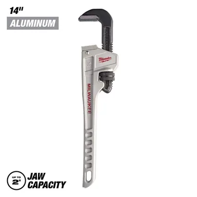 Milwaukee 48-22-7214, unpowered: 14 in. Aluminum Pipe Wrench