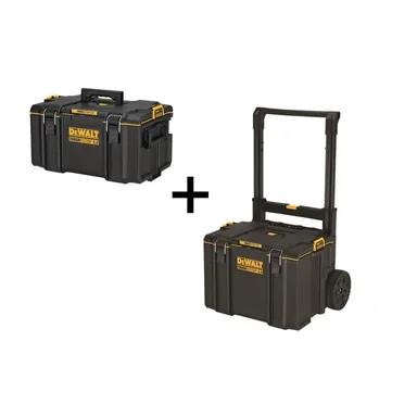 DeWalt DWST08300W08450, accessory: TOUGHSYSTEM 2.0 22 in. Large Tool Box and TOUGHSYSTEM 2.0 24 in. Mobile Tool Box