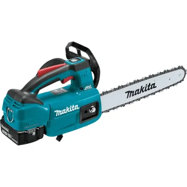 Makita XCU10SM1, kit: Makita XCU10SM1 18V LXT 12" Li-Ion Brushless Top Handle Chain Saw Kit