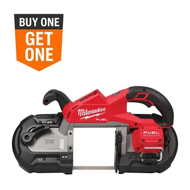 Milwaukee 2929-20, bare tool: M18 FUEL 18V Lithium-Ion Brushless Cordless Deep Cut Band Saw (Tool-Only)