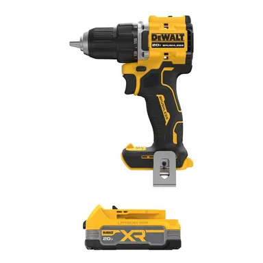 DeWalt DCD794BWDCBP034, bundle: ATOMIC 20V MAX Lithium-Ion Brushless Cordless 1/2 in. Drill Driver with 20-Volt MAX XR Compact Lithium-Ion 1.7Ah Battery