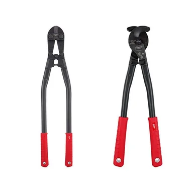 Milwaukee 48-22-4031-48-22-4016, bundle: 30 in. Bolt Cutter with 1/2 in. Maximum Cut Capacity with 17 in. Utility Cable Cutter (2-Piece)
