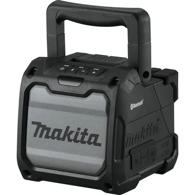 Makita XRM08B, bare tool: Makita XRM08B 12-Volt/18-Volt CXT/LXT Cordless Bluetooth Job Site Speaker - Bare Tool