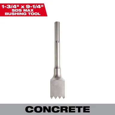 Milwaukee 48-62-4065, accessory: 9-1/4 in. SDS-MAX Demo Bushing Tool (photograph from the Home Depot listing)