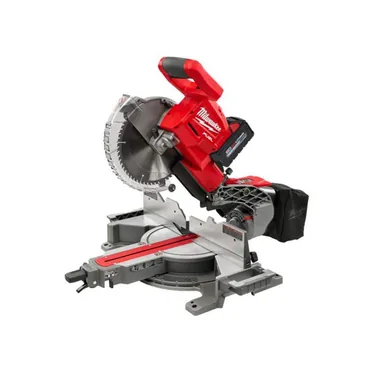 Milwaukee 2734-21, kit: M18 FUEL 18V 10 in. Lithium-Ion Brushless Cordless Dual Bevel Sliding Compound Miter Saw Kit with One 8.0 Ah Battery