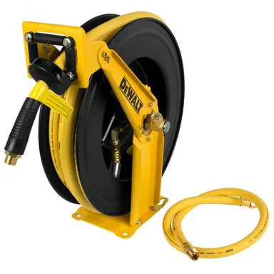 DeWalt DXCM024-0344, accessory: 1/2 in. x 50 ft. Double Arm Auto Retracting Air Hose Reel