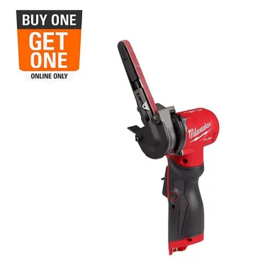 Milwaukee 2483-20, bare tool: M12 FUEL 12V Lithium-Ion Brushless Cordless 3/8 in. x 13 in. Bandfile (Tool-Only)