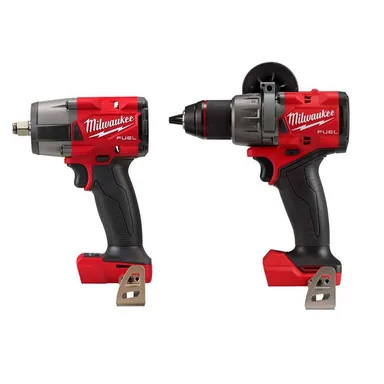 Milwaukee 2962-20-2904-20, bundle: M18 FUEL Gen-2 18V Lithium-Ion Brushless Cordless Mid Torque 1/2 in. Impact Wrench w/FR & FUEL Hammer Drill/Driver