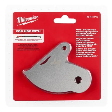 Milwaukee 48-44-2770, accessory: M18 Brushless Telescoping Pole Pruning Shears Cutting Blade (photograph from the Home Depot listing)