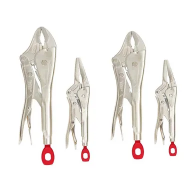 Milwaukee 48-22-3602-48-22-3602, bundle: Torque Lock Locking Pliers Set (4-Piece)