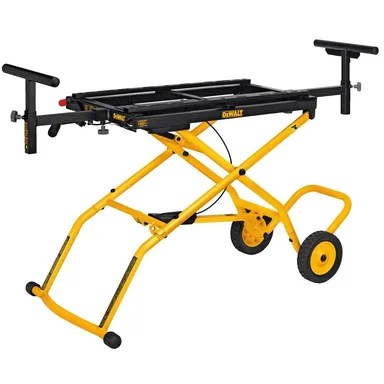 DeWalt DWX726, accessory: 32-1/2 in. x 60 in. Rolling Miter Saw Stand with 300 lbs. Capacity