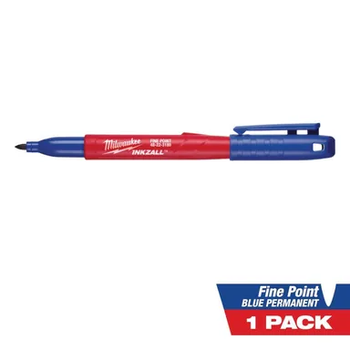 Milwaukee 48-22-3180, accessory: INKZALL Blue Fine Point Jobsite Permanent Marker