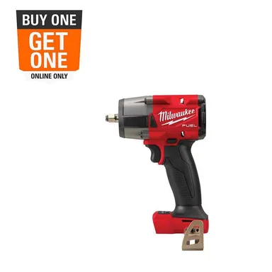 Milwaukee 2960-20, bare tool: M18 FUEL GEN-2 18V Lithium-Ion Mid Torque Brushless Cordless 3/8 in. Impact Wrench with Friction Ring (Tool-Only)