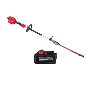 Milwaukee 3043-20-48-11-1865, bundle: M18 FUEL 18V 20 in. Brushless Cordless Battery Powered Short Pole Hedge Trimmer (Tool-Only), M18 HO 6.0 Ah Battery