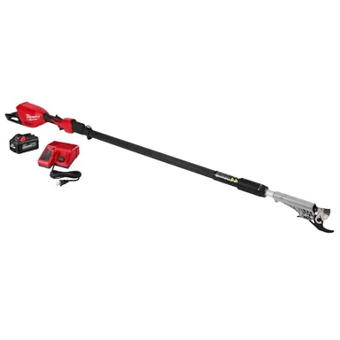 Milwaukee 3008-21, kit: M18 Brushless 18-Volt Lithium-Ion Cordless Telescoping Pole Pruning Shears Kit with 6.0 Ah Battery and Rapid Charger