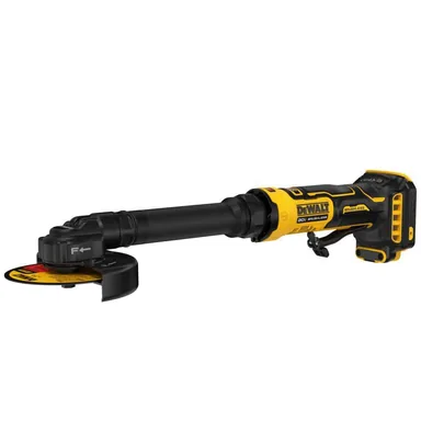 DeWalt DCG432XB, bare tool: ATOMIC 20V MAX Cordless Brushless 4 in. Extended Cut-Off Tool (Tool Only) (photograph from the Home Depot listing)