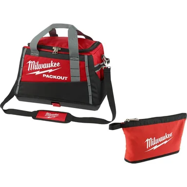Milwaukee 48-22-8322-48-22-8180, bundle: 20 in. PACKOUT Tool Bag/Tote with Tool Bag