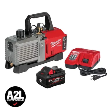 Milwaukee 2941-21, kit: M18 18V Lithium-Ion Cordless 5 CFM Vacuum Pump Kit