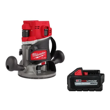 Milwaukee 2838-20-48-11-1865, bundle: M18 FUEL 18V Lithium-Ion Cordless Brushless 1/2 in. Router with (1) 6.0 Ah Battery