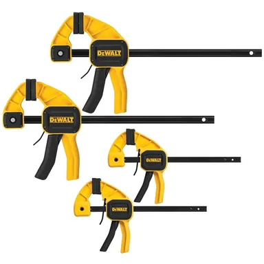 DeWalt DWHT83196, accessory: Medium and Large Trigger Clamp Set (4 Piece)
