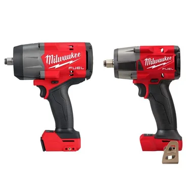 Milwaukee 2967-20-2962-20, bundle: M18 FUEL 18V Lithium-Ion Brushless Cordless 1/2 in. Impact Wrench with Mid Torque Impact Wrench (2-Tool)