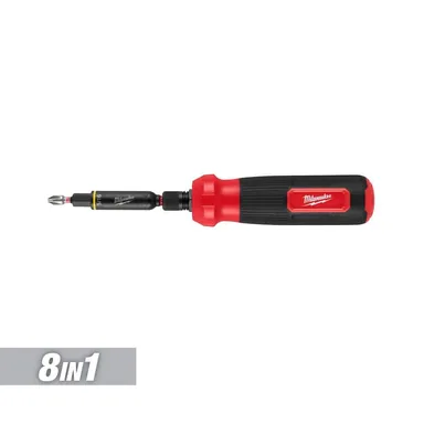 Milwaukee 48-22-2922, unpowered: 8-in-1 Multi Bit and Nut Driver with SHOCKWAVE