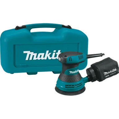 Makita BO5030K, standalone tool: Makita BO5030K Corded 5" Random Orbit Sander, with Tool Case