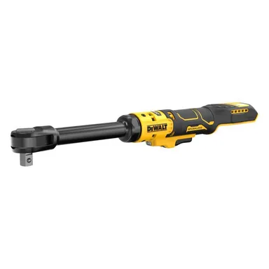 DeWalt DCF512EB, bare tool: 20V MAX ATOMIC Brushless 1/2 in. Extended Reach Cordless Ratchet (Tool Only) (photograph from the Home Depot listing)