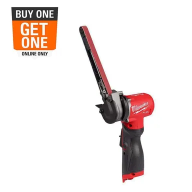Milwaukee 2482-20, bare tool: M12 FUEL 12V Lithium-Ion Brushless Cordless 1/2 in. x 18 in. Bandfile (Tool-Only)