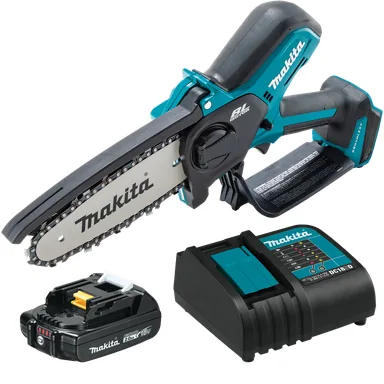 Makita XCU14SR1, kit: Makita XCU14SR1 18V LXT Lithium-Ion Brushless Cordless 6" Pruning Saw Kit (2.0Ah)
