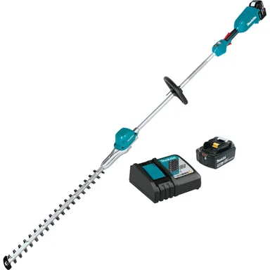 Makita XNU02T, kit: Makita XNU02T 18V LXT Lithium-Ion Brushless Cordless 24" Pole Hedge Trimmer Kit (5.0Ah)