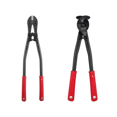 Milwaukee 48-22-4024-48-22-4016, bundle: 24 in. Bolt Cutter with 7/16 in. Maximum Cut Capacity with 17 in. Utility Cable Cutter (2-Piece)