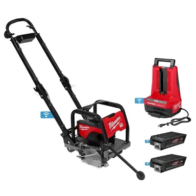 Milwaukee MXF316-2XC, kit: MX FUEL Lithium-Ion 6 in. Green Concrete Saw Kit with (2) FORGE XC8.0 Batteries and (1) MX FUEL Super Charger