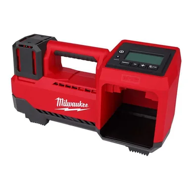 Milwaukee 2848-20, bare tool: M18 18-Volt Lithium-Ion Cordless Electric Portable Inflator (Tool-Only)