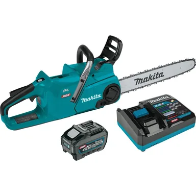 Makita GCU06T1, kit: Makita GCU06T1 40V max XGT Brushless Cordless 18" Chain Saw Kit (5.0Ah)
