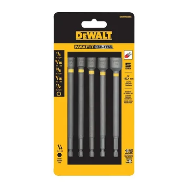 DeWalt DWAFND5X6, accessory: 6 in. Nut Driver Set (5-Piece)