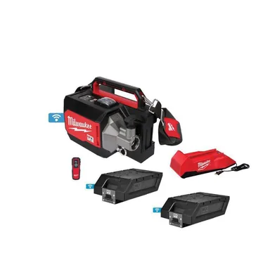 Milwaukee MXF370-2XC, kit: MX FUEL Lithium-Ion Cordless Briefcase Concrete Vibrator Kit with (2) Batteries and Charger